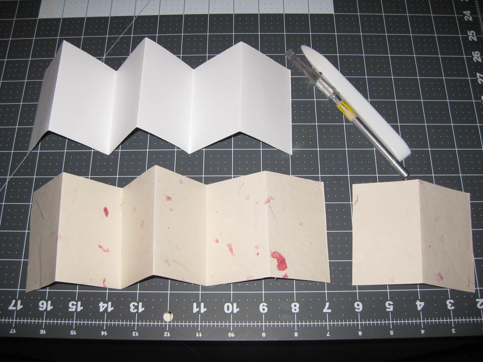 Valentine Mini Zig Zag Book