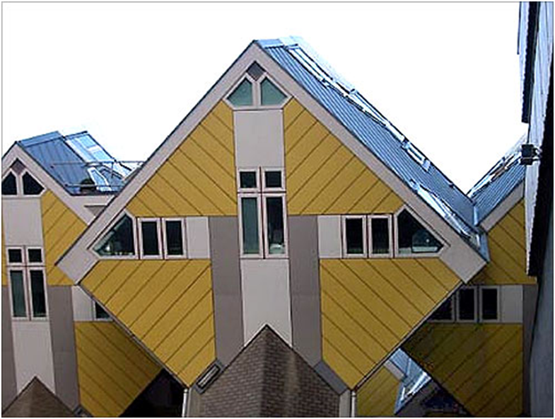 Дом куб 7. House Cube - Rotterdam, Netherlands.