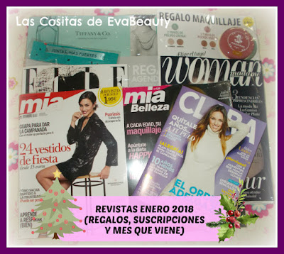 Revistas Enero 2018 (Regalos, Suscripciones y mes que viene)