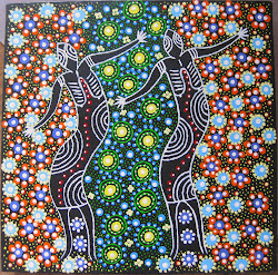 dot aboriginal painting paint australian paintings indigenous zentangles claudia artists dots canvas aborigines aborigine awesome artist artwork projects der drawing