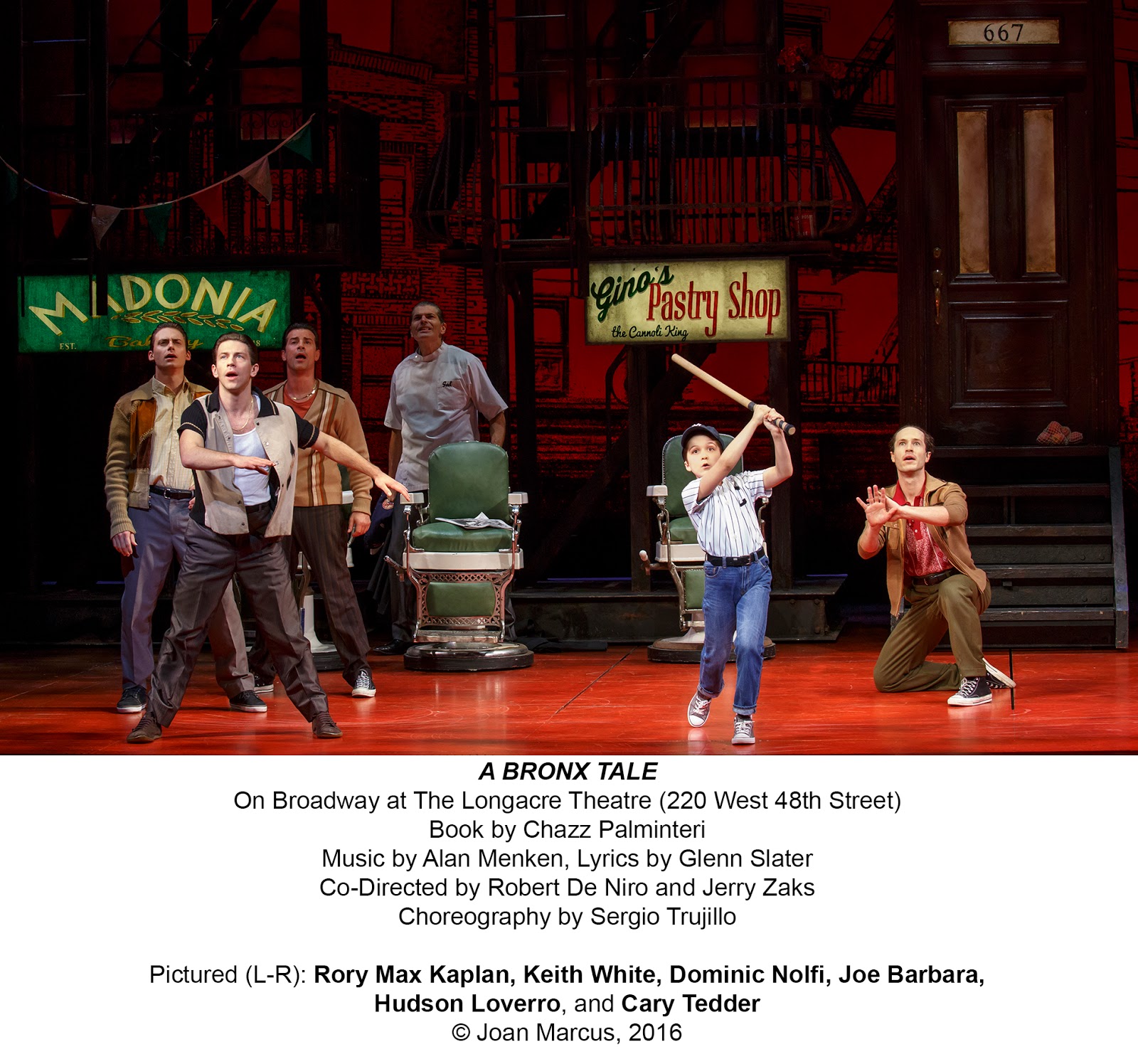 Reflections in the Light Broadway Theater Review A Bronx Tale