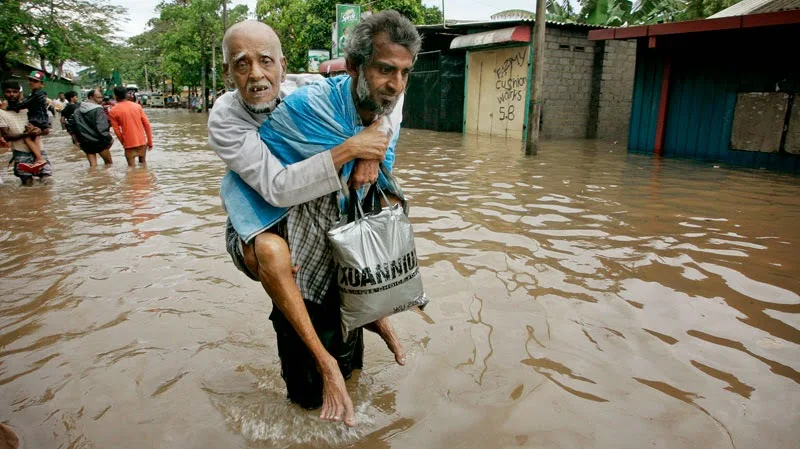 Srilanka, Flood, One million, Displaced, Rain, Tsunami, 