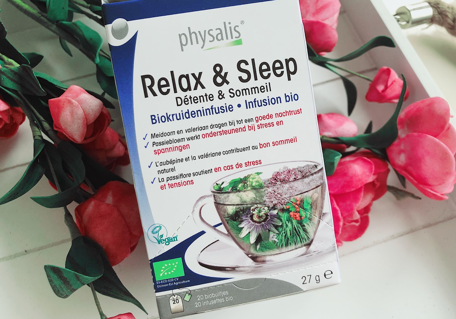 Physalis Relax & Sleep, voor een goede en gezonde nachtrust Physalis Relax & Sleep, voor een goede en gezonde nachtrust