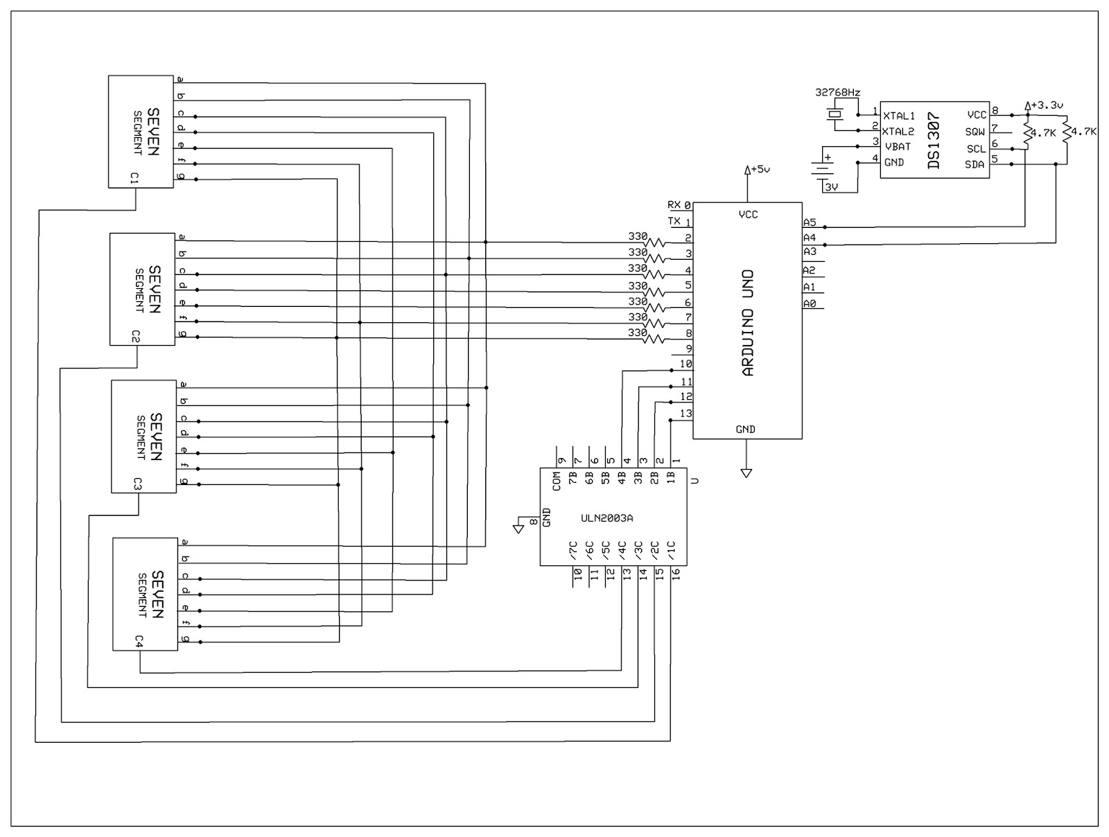 Simple Temperature Indicator Circuit Diagram Tradeoficcom