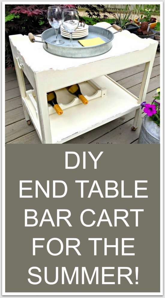 Make a Rolling Bar Cart