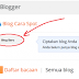 Cara membuat blog gratis terbaru di blogspot