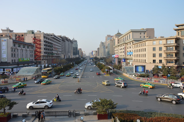 Boulevard à Xi'an