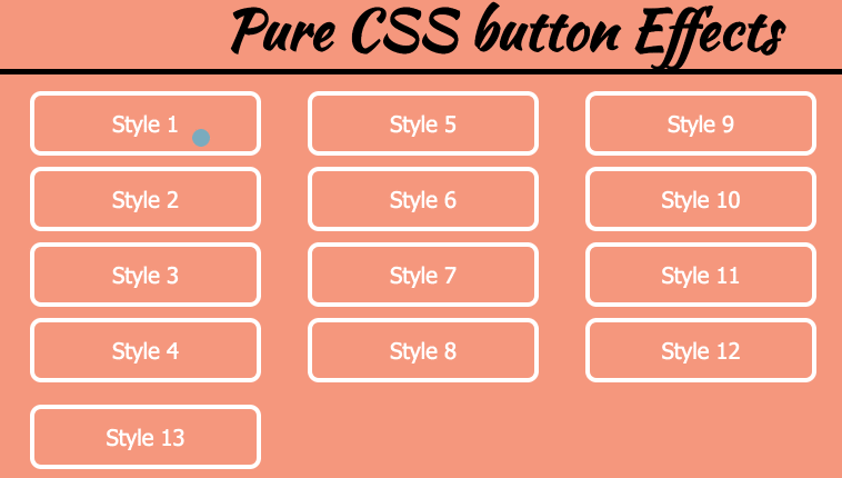 Pure CSS Button Preview