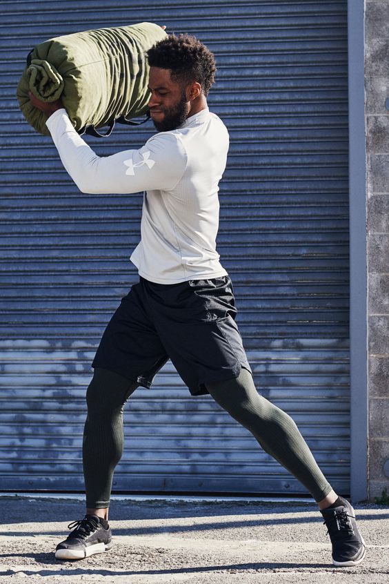 Moda Masculina Bermuda Legging Masculino Moda Masculina Short