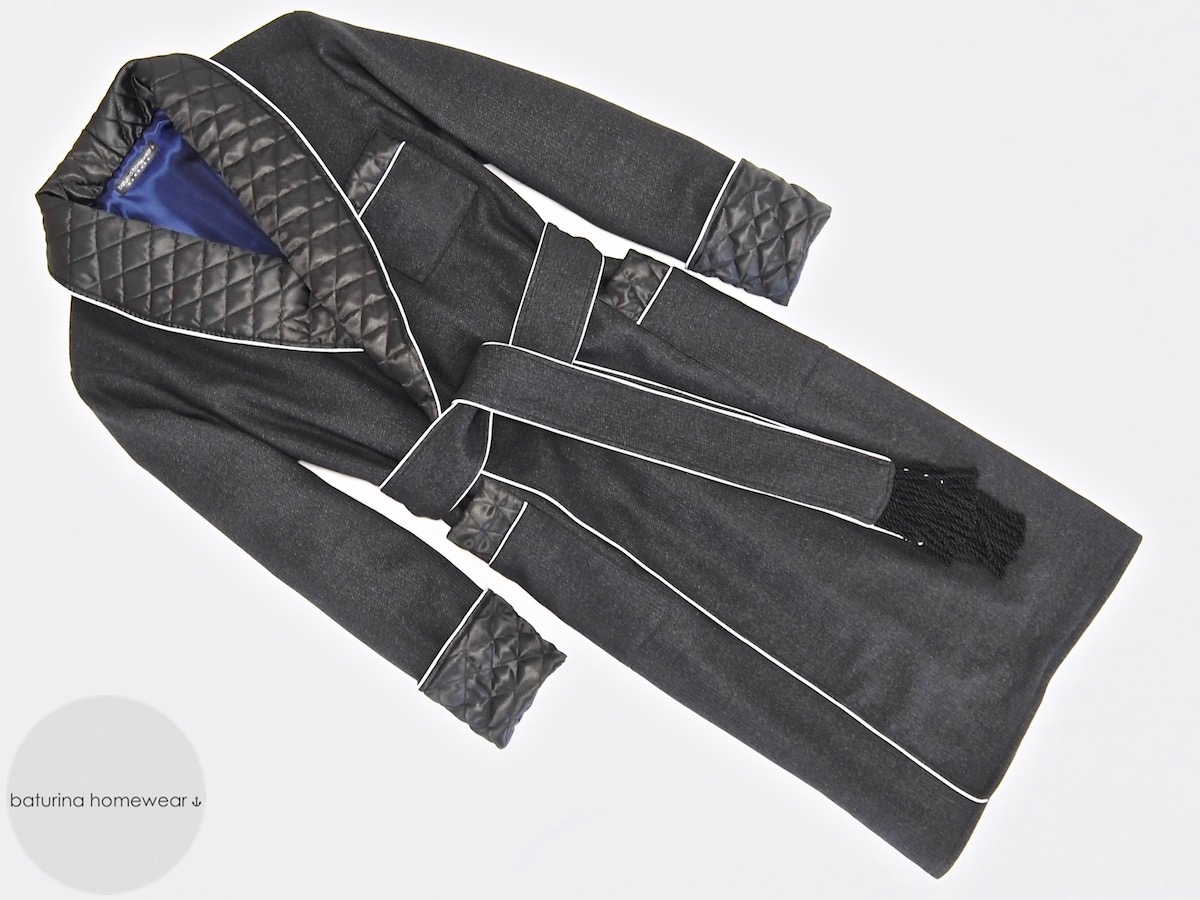 Men's Dressing Gown Collection Tailored and Monogrammed Luxury Robes