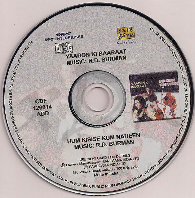 Download and Feel The Music: Hum Kisise Kum Naheen [1977-MP3-VBR