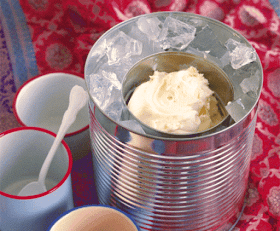 Kick the can ice cream recipe. #icecream #recipe