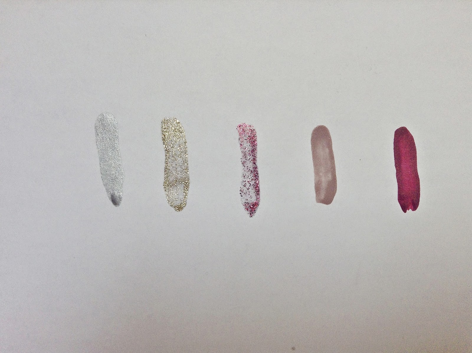 nails inc editors collection swatches