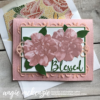 A Wild Rose for Kylie's International Blog Highlights - July 2019 | To A Wild Rose bundle by Stampin' Up!® | Nature's INKspirations by Angie McKenzie