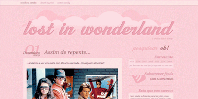 pink color website