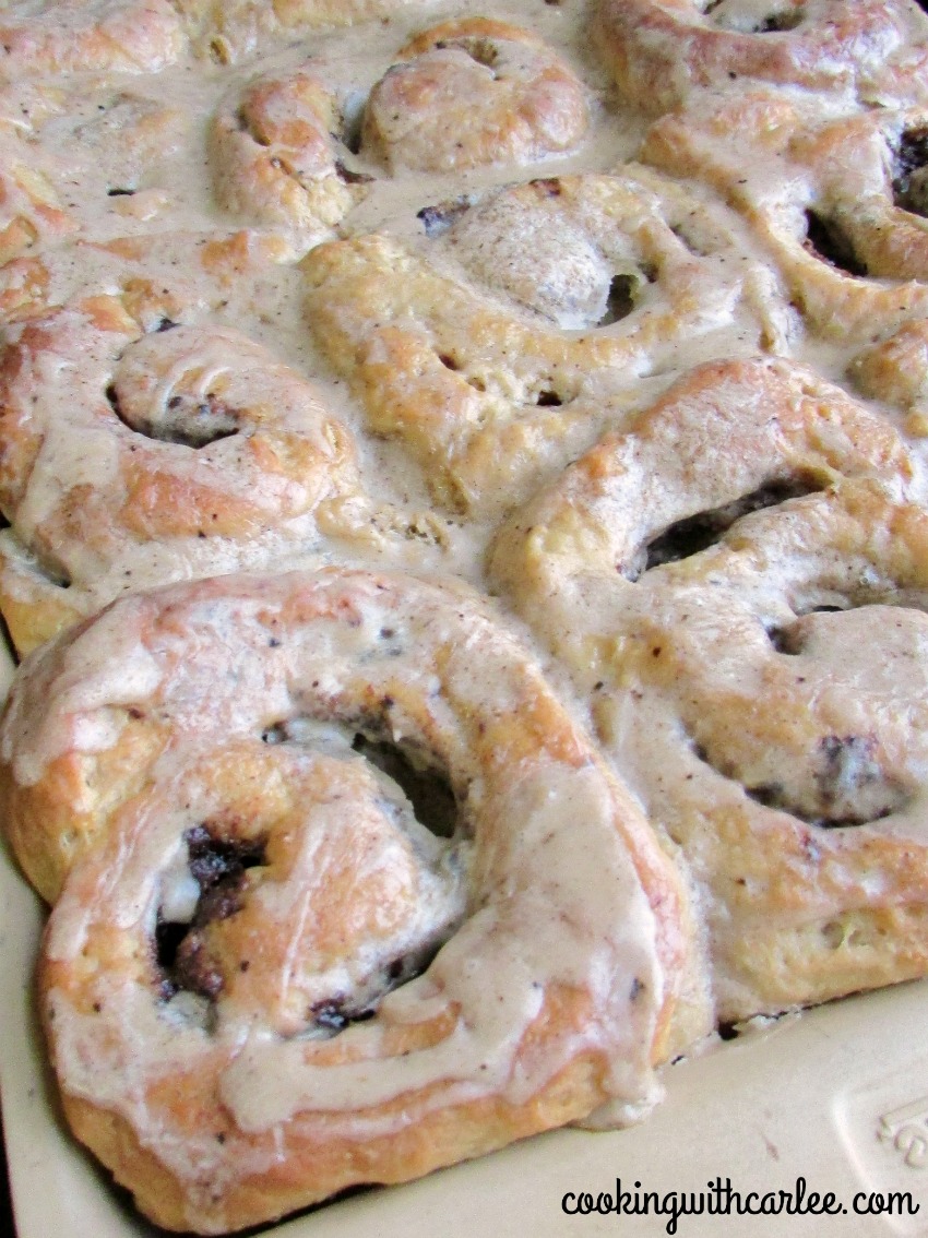 Cooking With Carlee Coffee and Cream Cinnamon Buns