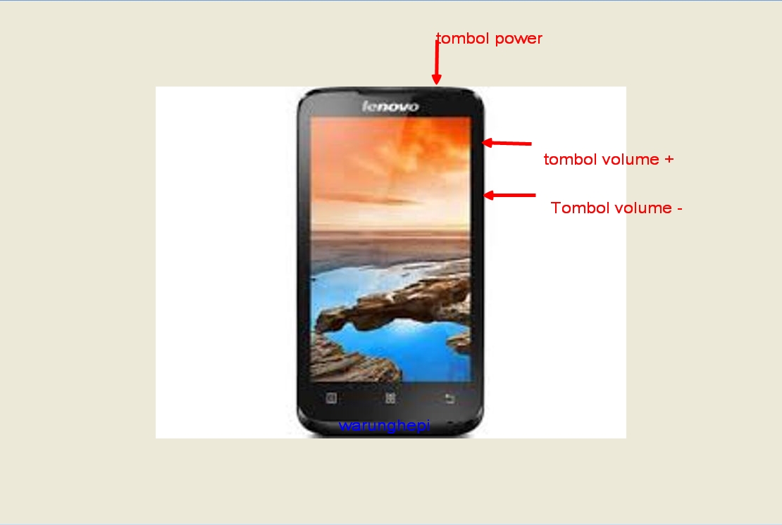 Cara Reset Lenovo A316i Warung Hepi