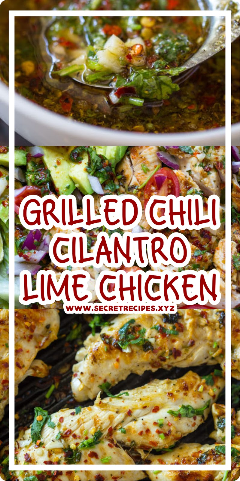 GRILLED CHILI CILANTRO LIME CHICKEN Recipe Spesial Food