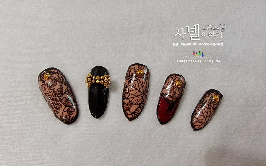 10. Autumn Leaf Gradient Nails - wide 10