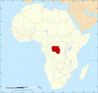 Bonobo dağılım haritası