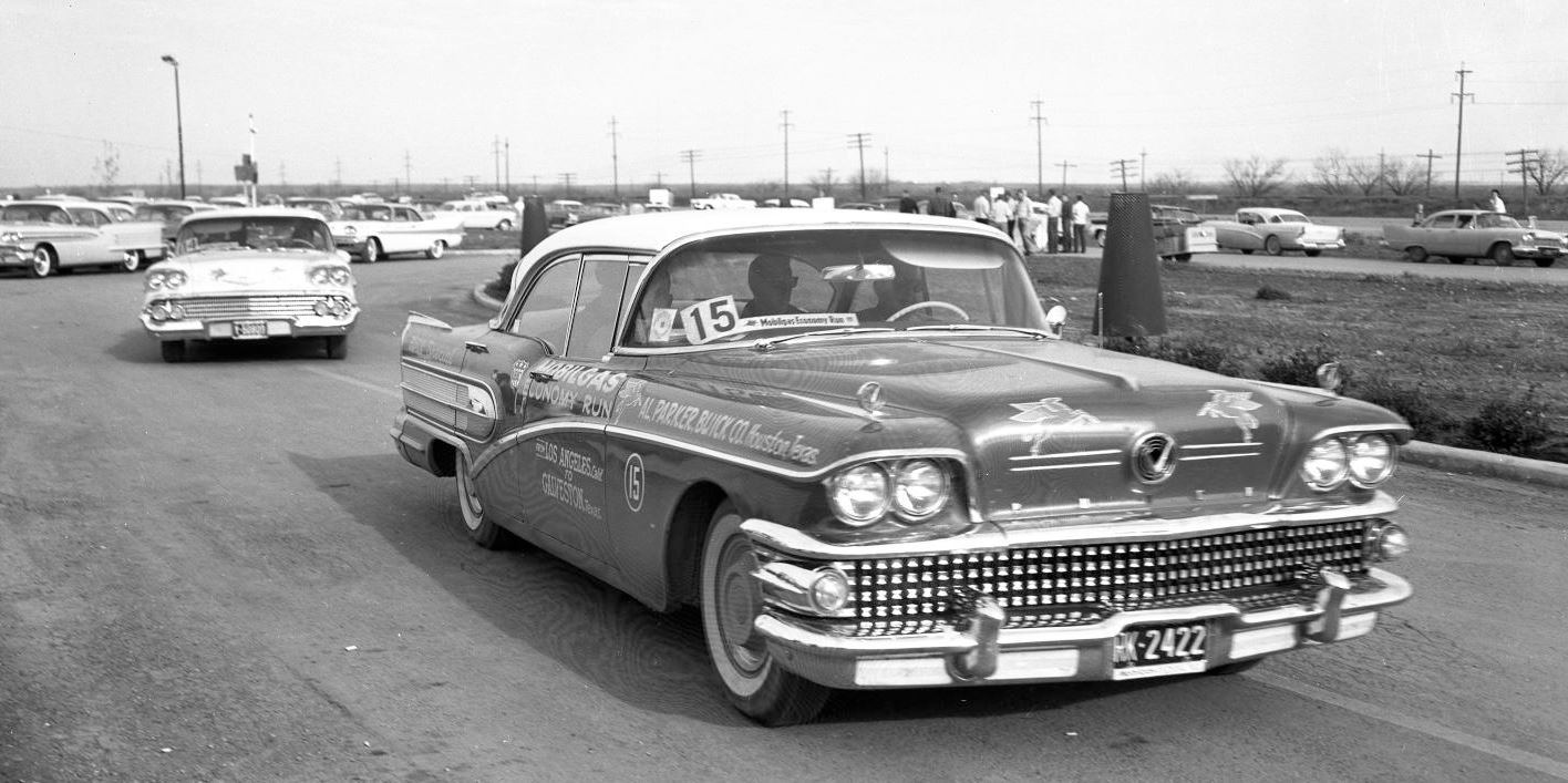 Just A Car Guy a couple cars from the 1956 Mobil Gas Economy Run