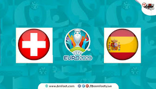 بث مباشر مباراة سويسرا ضد اسبانيا مباشرة في كأس أمم أوروبا
