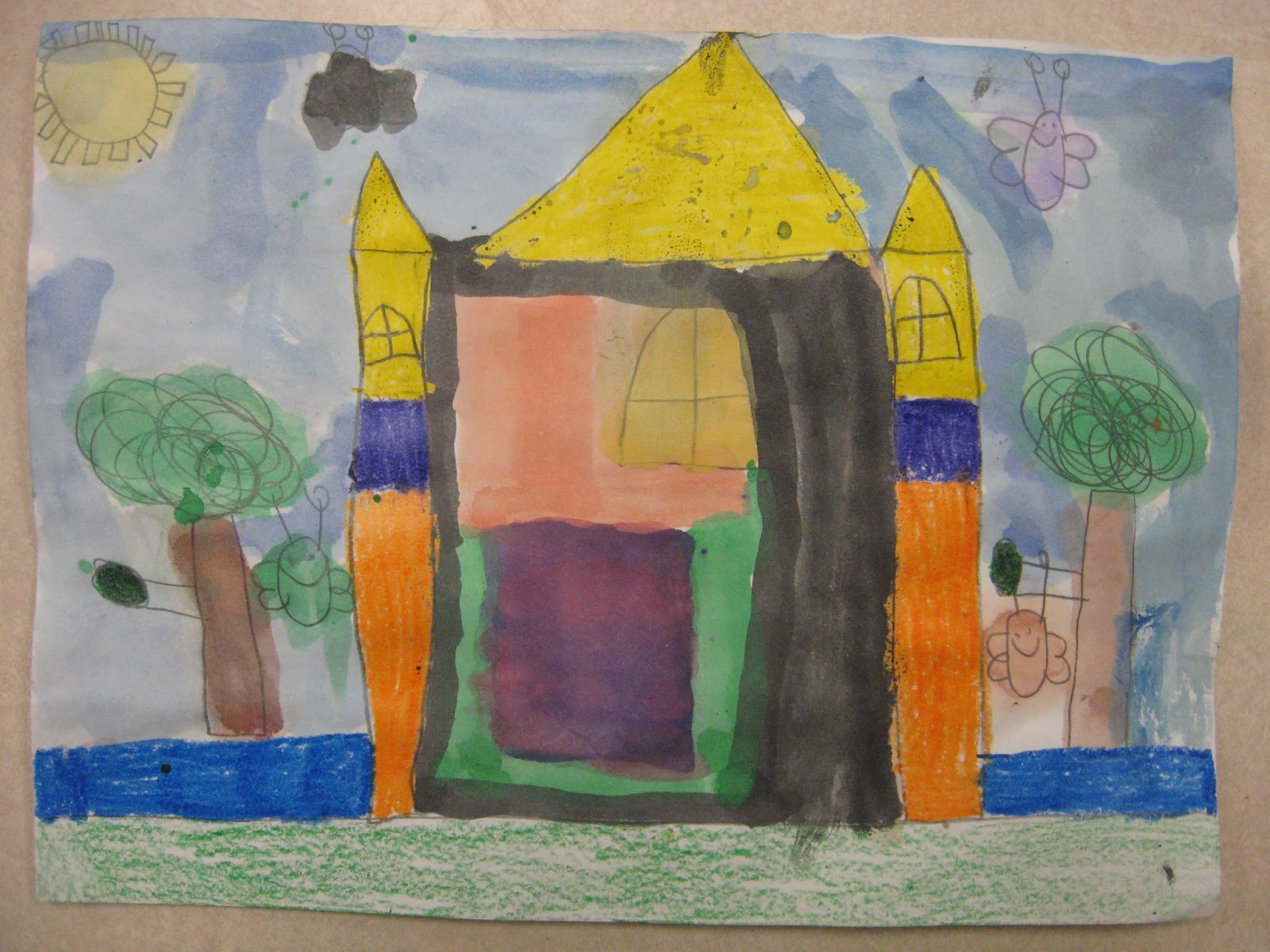 Miss Young's Art Room: 1st Grade Castles