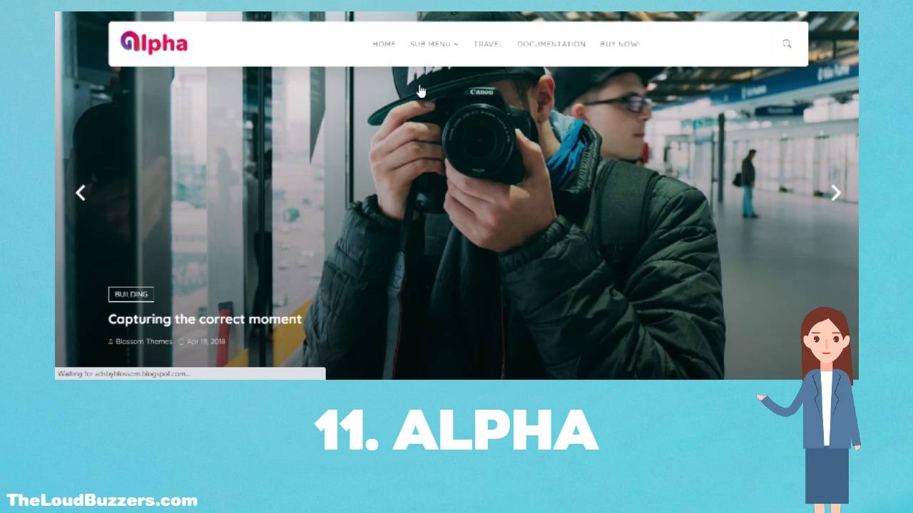 Alpha Blogger Template Alpha Blogger Template