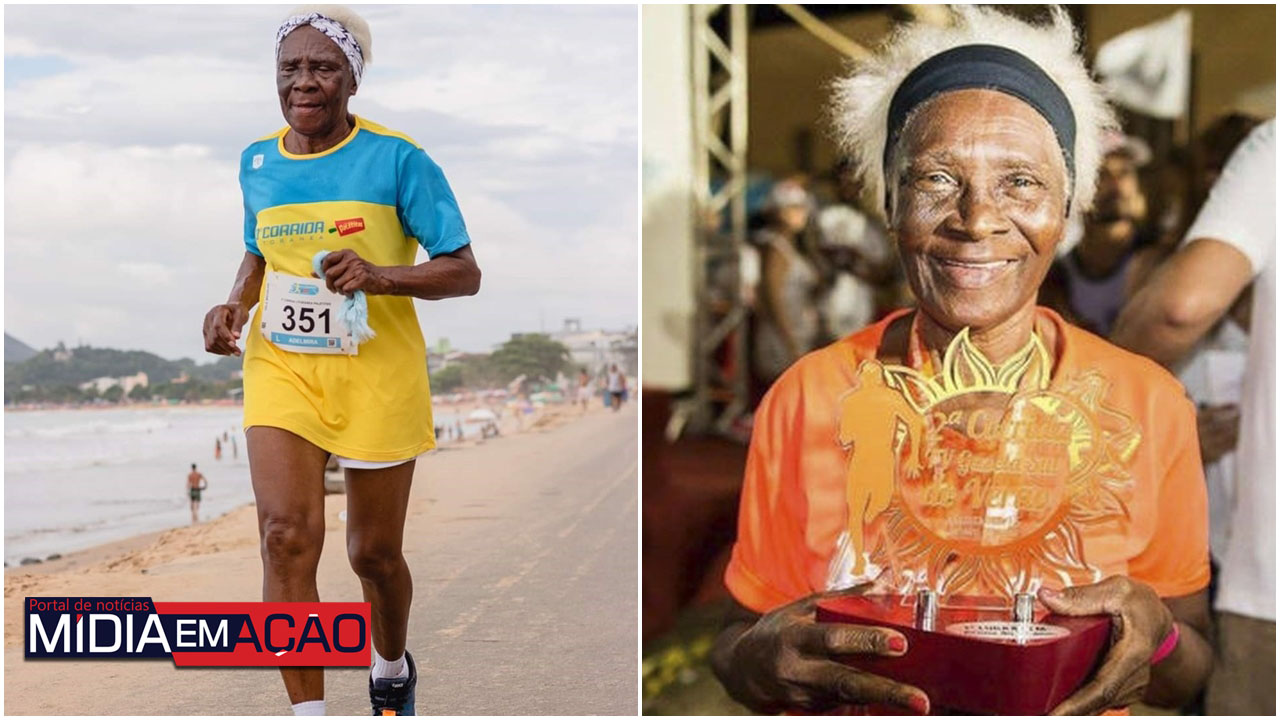 Idosa de 94 anos corre três vezes por semana de 7 a 12 km: 'Na rua, dizem que sou velha maluca e não vou aguentar'