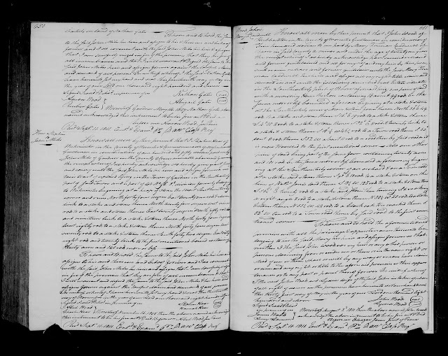 GeneaMusings Amanuensis Monday 1807 Deed of Nathan Gates to John