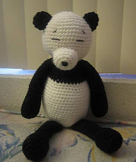 PATRON GRATIS OSO PANDA AMIGURUMI 1607