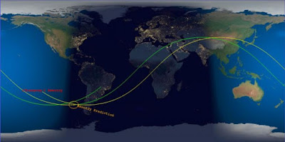 Tiangong-1: «Μπήκε» στη Γη και κάηκε πάνω από τον νότιο Ειρηνικό