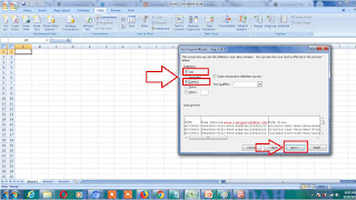 file csv Microsoft Excel