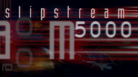 Slipstream 5000 DOS title screen