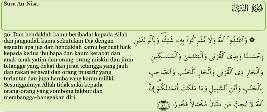 Buat Baik Kerana Allah SWT MTDM 27.02.2015