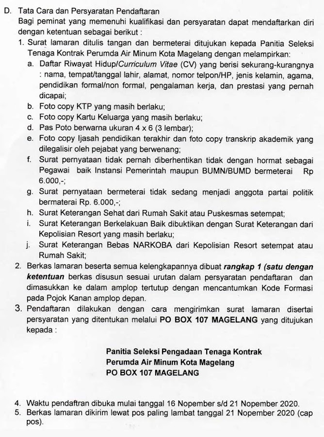 Loker Pos Kota / Info Lowongan Kerja Iklan Baris Poskota