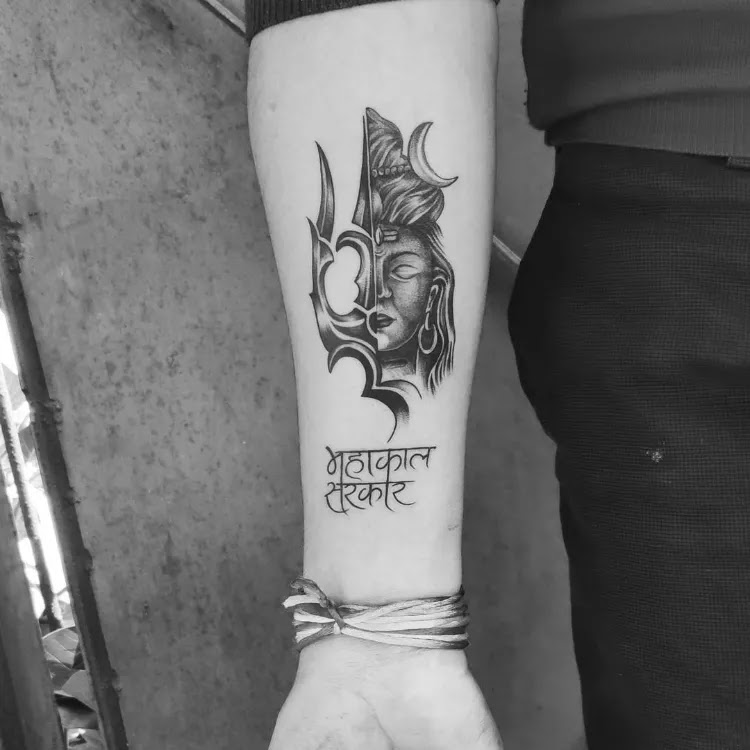 150 Angry Lord Shiva Tattoos For Men 2023 Trishul  Om Mahadev Designs