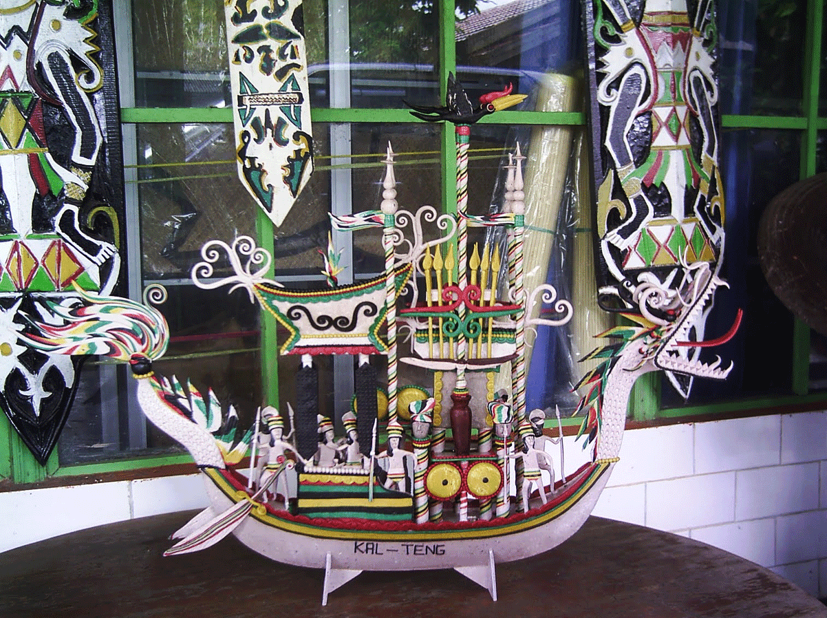 Getah Nyatu Kerajinan Khas Suku Dayak Kalimantan Tengah