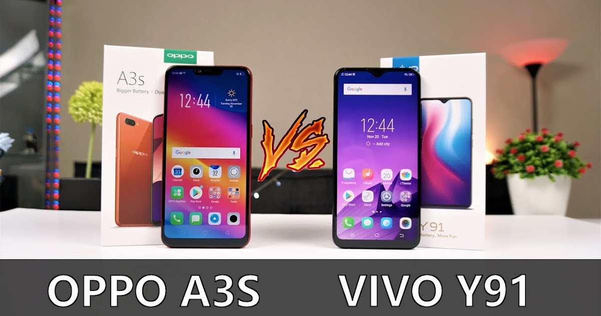 Lebih Bagus Mana ? Vivo Y91 atau Oppo A3s Perbandingan - Tips Bermanfaat