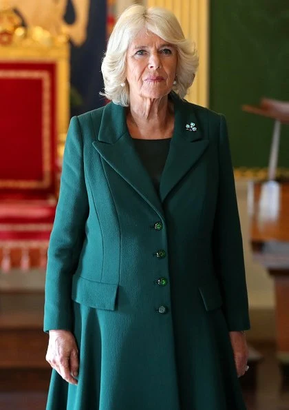 Prince Charles and Duchess Camilla of Cornwall visited Hillsborough Castle in Northern Ireland to re-open the Castle