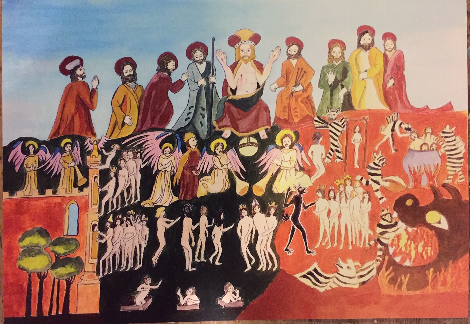 Medieval Doom PaintingSt Nicholas Church