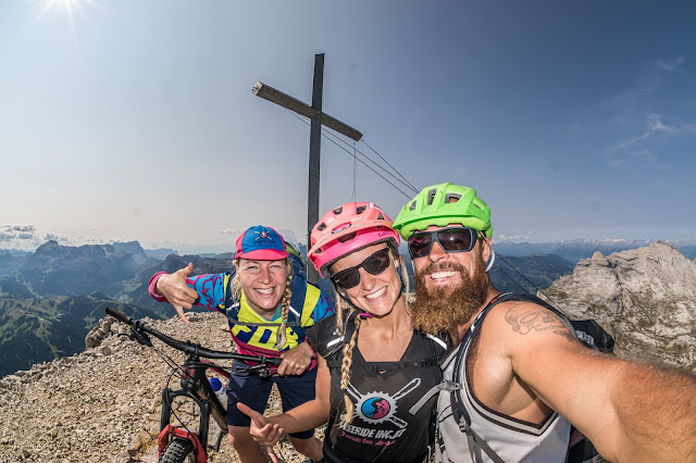 Mountainbike Tour Dolomiten Piz Lavarela 3055 m s.l.m. Sennes/ Fanes