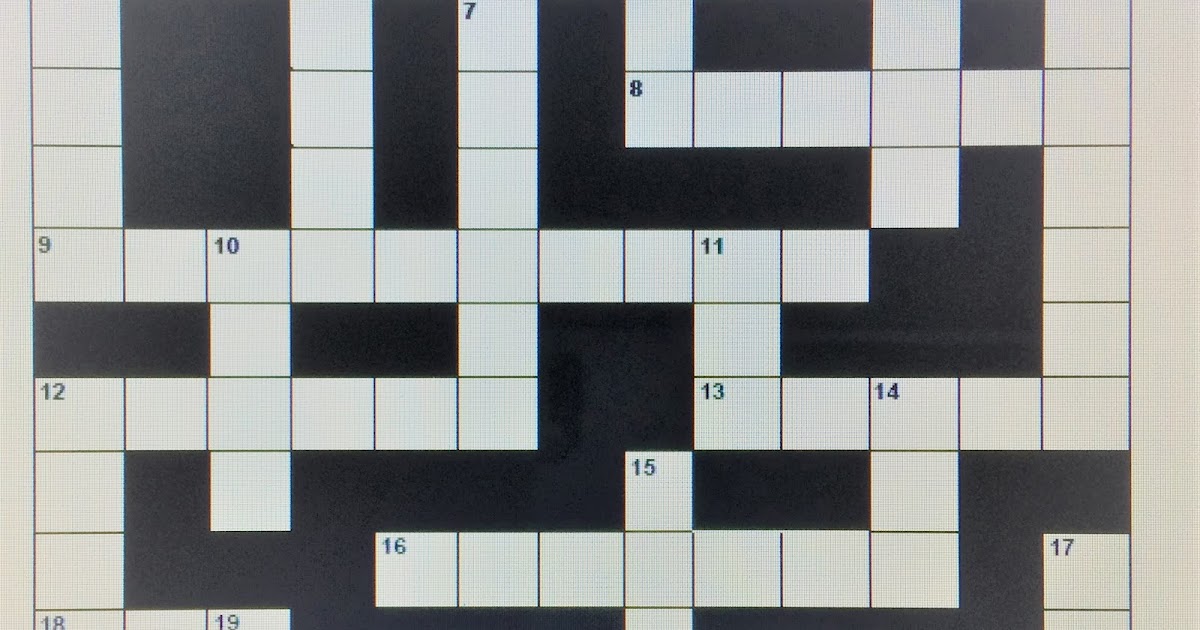 Pete's Blog & Grille Pete's Acme Canada Day Crossword Puzzle Story