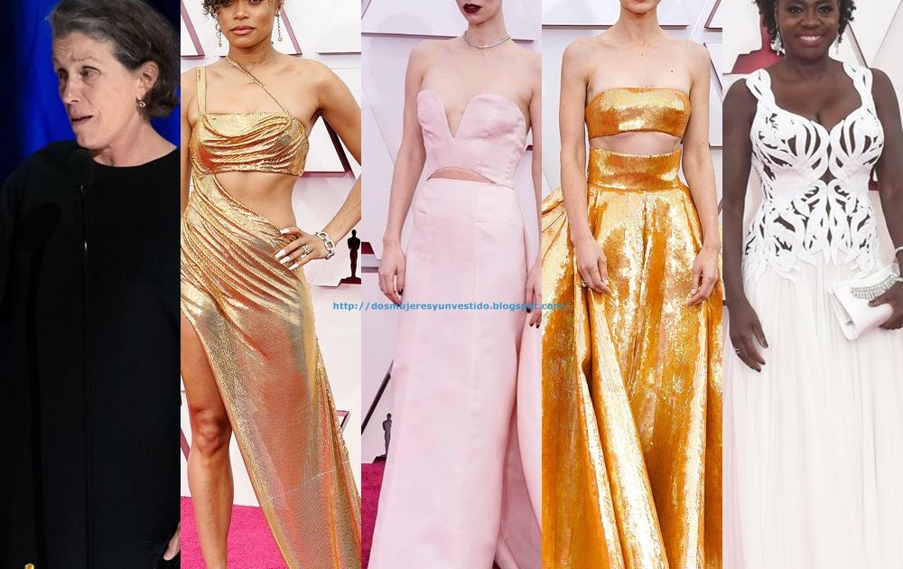 Los vestidos los Oscar 2021 - Dos un vestido