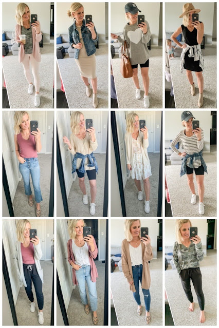 Real-Life Mom Outfit of the day round up for September