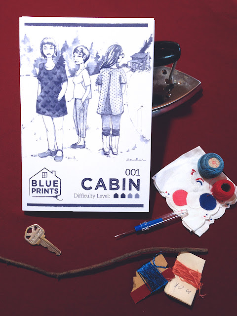 Blueprints for Sewing, Taylor McVay, Cabin Sewing Pattern, sewing, patterns, sewing patterns