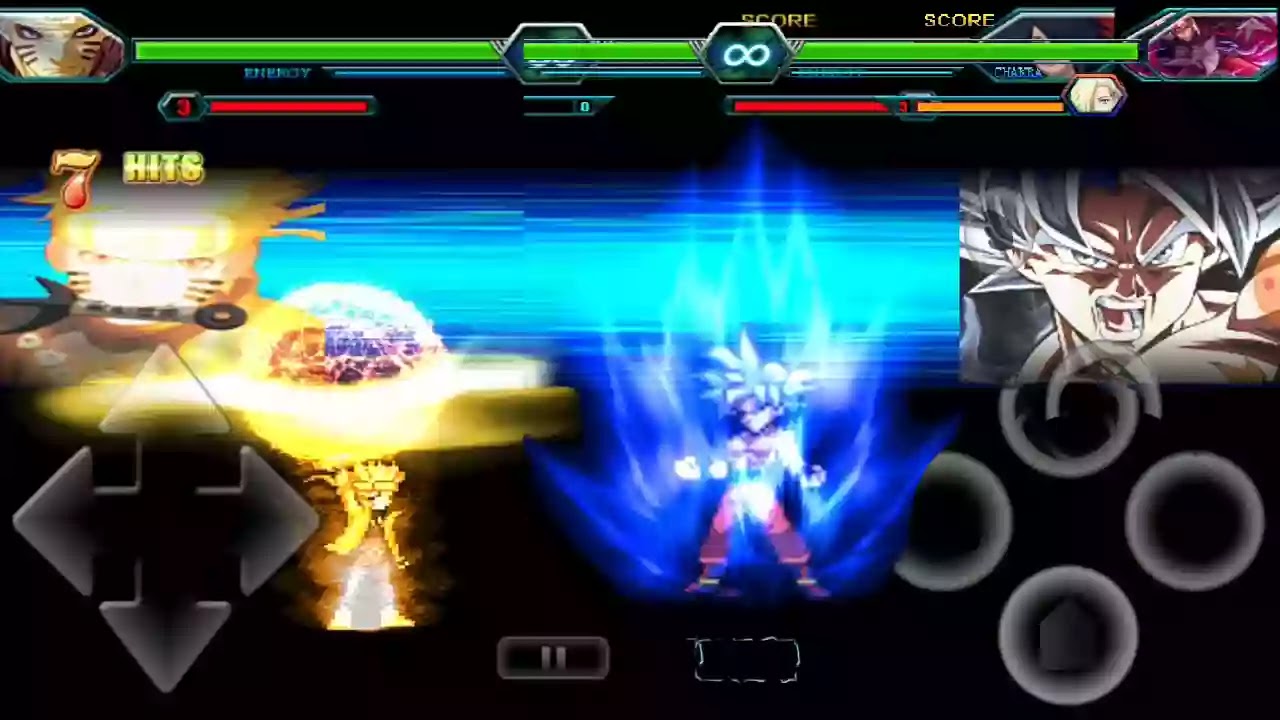Super Anime Crossover Mugen Apk New Android Fighting Game