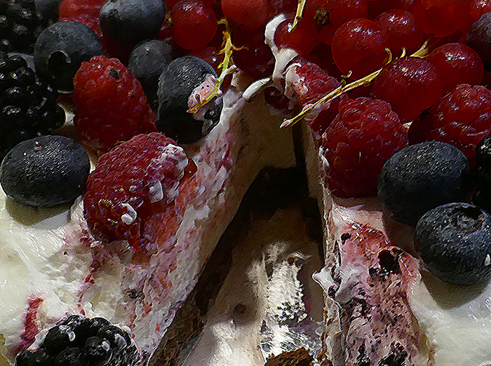 AAA ACCADEMIA AFFAMATI AFFANNATI Cherry Cheesecake di Nigella Lawson
