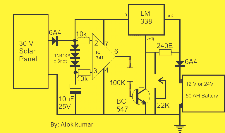 Pin Solar Mppt Circuit Poor Mans Maximum Power Point Tracker on 