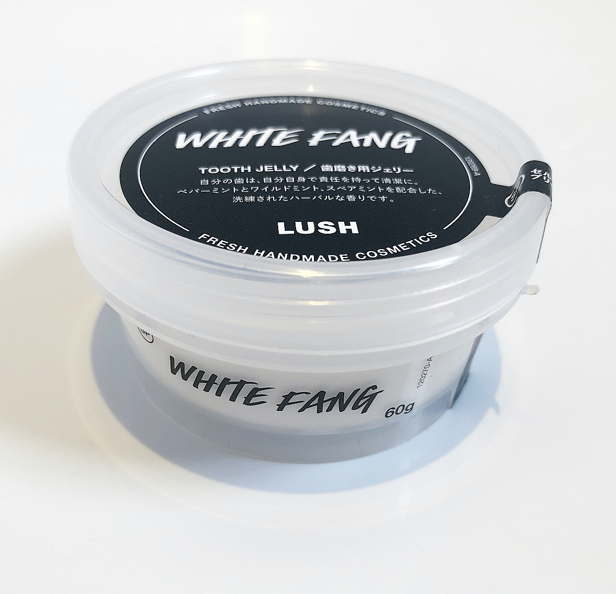 All Things Lush UK White Fang Toothpaste Jelly